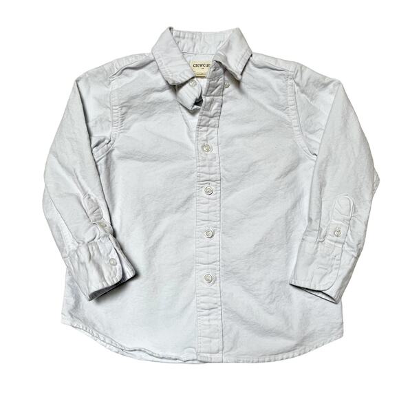 Crewcuts Oxford Button Up Shirt Size 2 - Picture 1 of 4